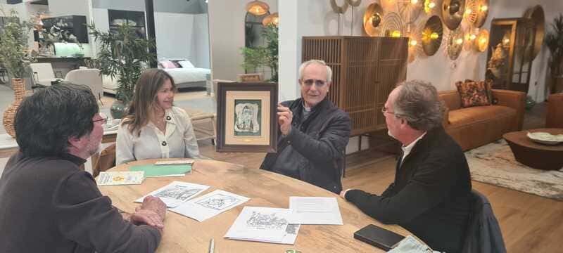 entrega de cuadro Santa Faz 2023