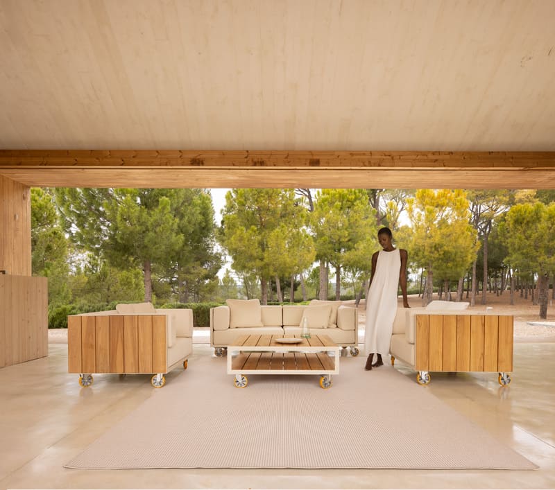 Vondom mobiliario exterior madera