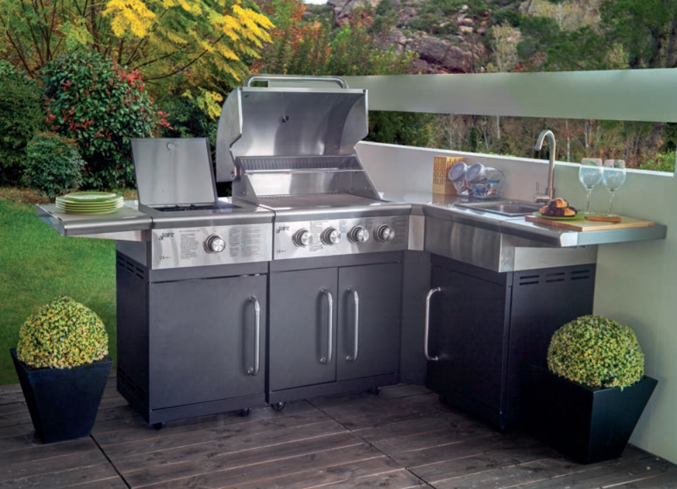 Los mejores acabados de cocinas de exterior con Gibeller