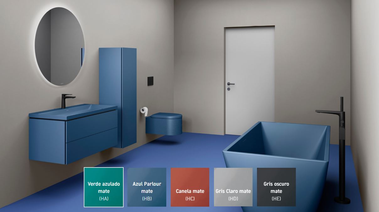 Platos de ducha de colores llamativos para diseño de baños Diseño de baños con platos de ducha únicos