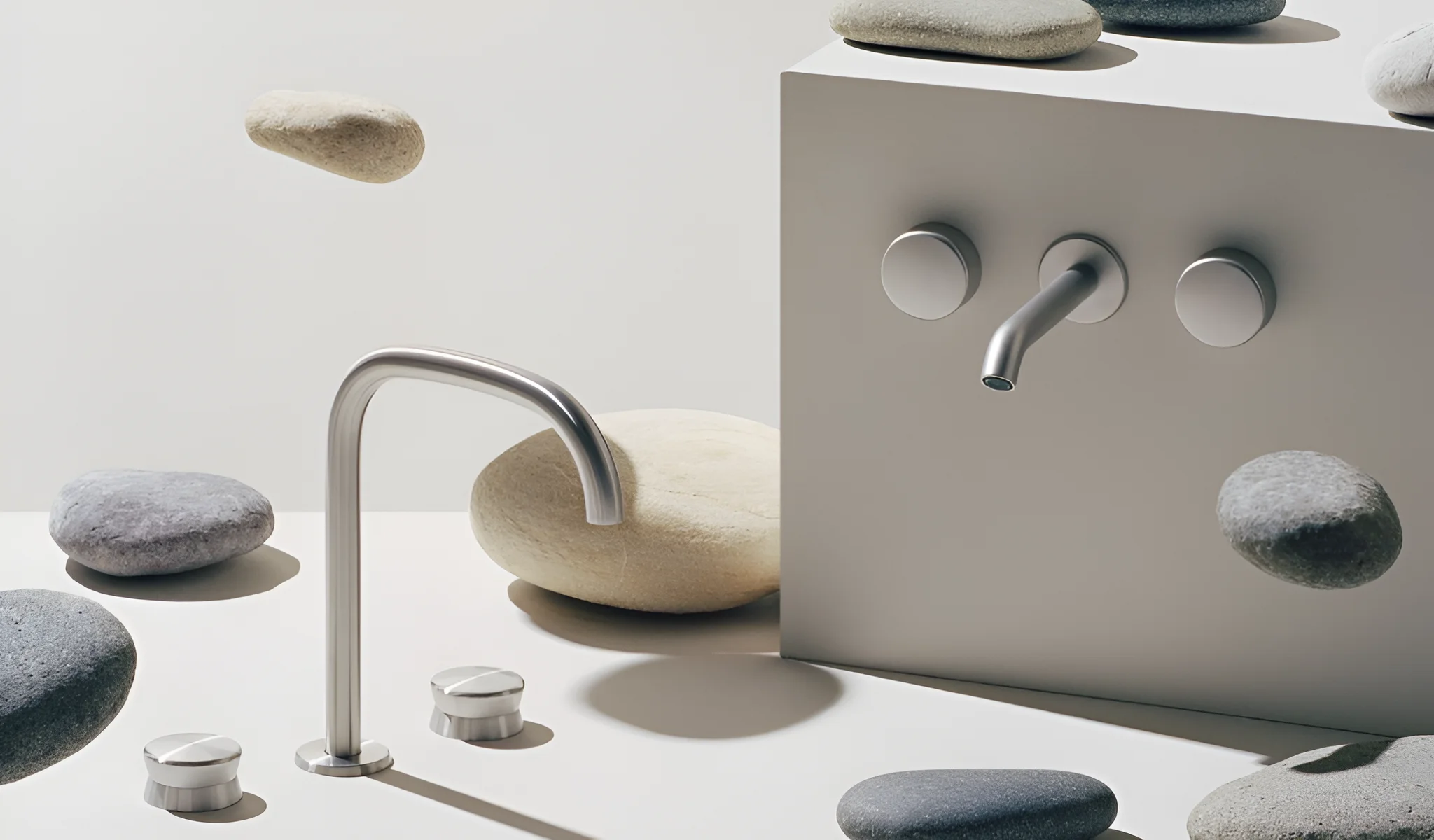 Lava manos de diseños botánicos Salone Mobile de Milán Novedades en grifería Salone Mobile de Milán