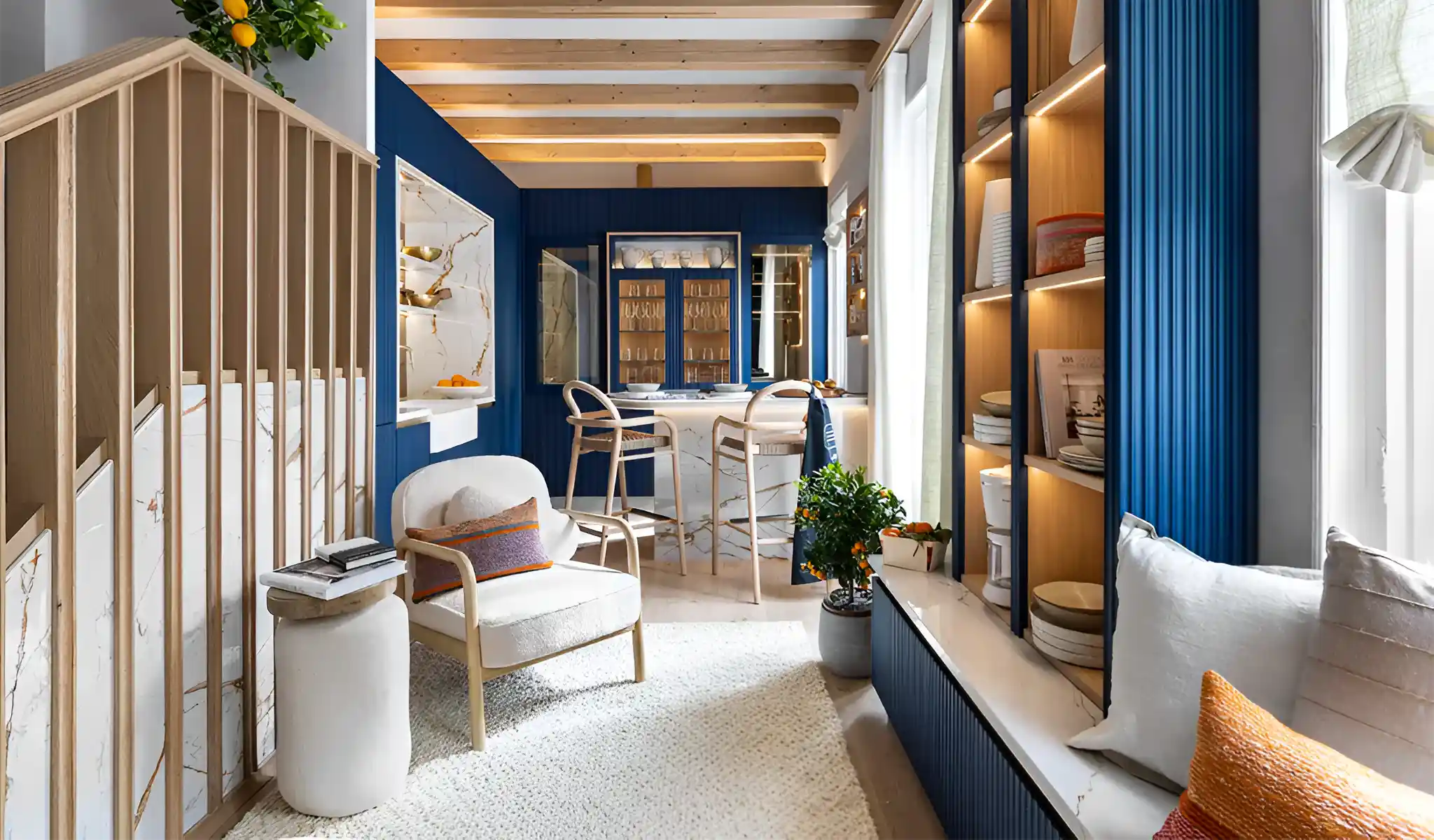 Tendencia cocina contraste colores Tendencia cocina contraste colores