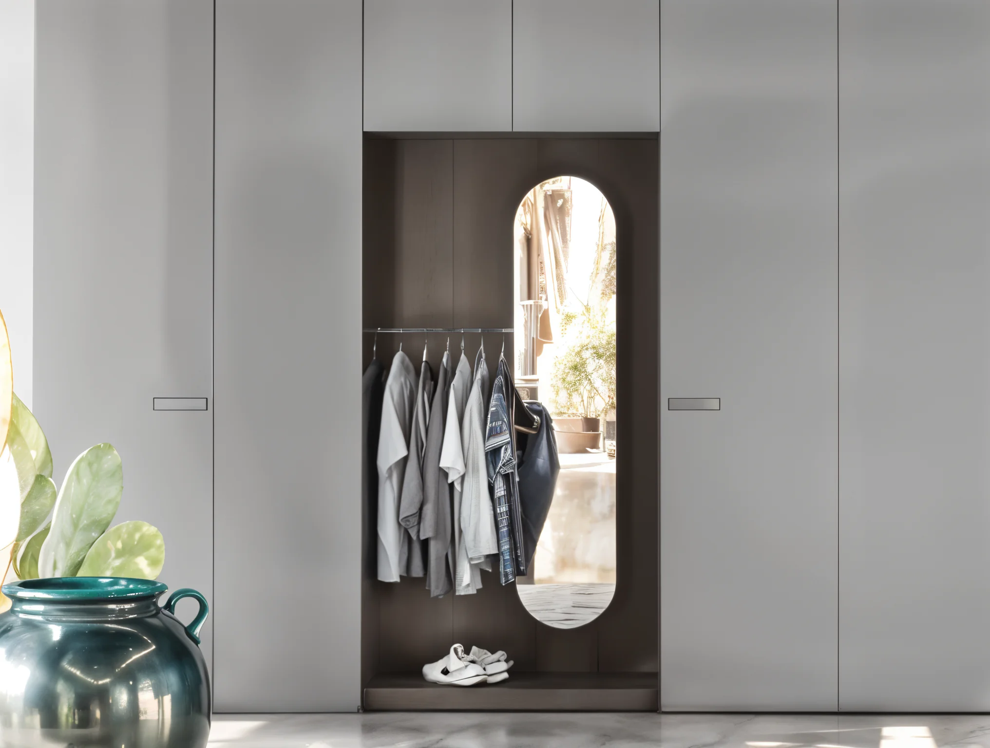 probador en vestidor