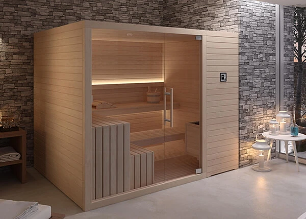 saunas de interior para hogar y casas gibeller