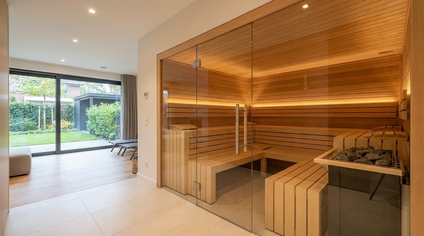 Saunas de interior para hogar y casas o chalet